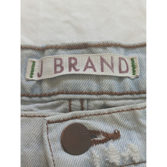 J Brand Shorts Womens 28 Jean Denime Light Wash Cut Off Aquarius Frayed Hem - Picture 3 of 10
